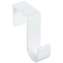 National Hardware Small White Over the Door Hook 1 pk 20 lb. capacity Plastic