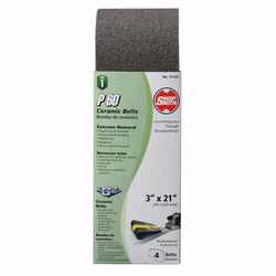 Shopsmith 21 in. L x 3 in. W Ceramic Sanding Belt 60 Grit 4 pk Coarse