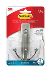 3M Command Large Plastic 4.03 in. L 1 pk Hook