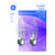 GE Lighting 25 watts B13 Incandescent Light Bulb 170 lumens White (Clear) Blunt Tip 2 pk
