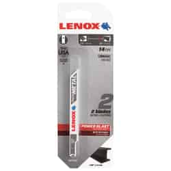 Lenox 3 in. Bi-Metal U-Shank Jig Saw Blade 14 TPI 2 pk