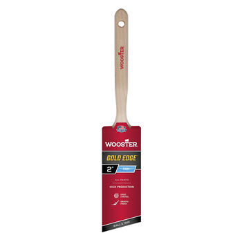 Wooster Gold Edge 2 in. W Angle Paint Brush Polyester Blend