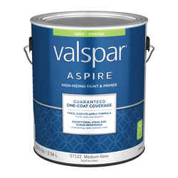 Valspar Aspire Satin Tintable Medium Base Paint and Primer Interior 1 gal
