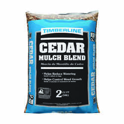 Timberline Brown Cedar Mulch 2 cu. ft.