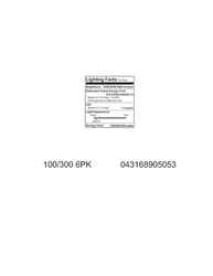 GE Lighting 100/200/300 watts PS25 Incandescent Bulb 1,250/2,650/3,900 lumens Soft White A-Line