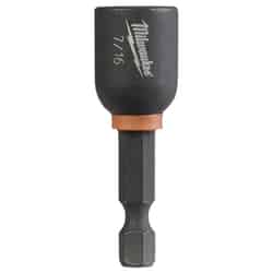 Milwaukee SHOCKWAVE IMPACT DUTY 7/16 inch drive in. x 1.875 in. L Nut Driver 1/4 in. Hex Shank