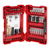 Milwaukee SHOCKWAVE Assorted Screwdriver Bit Set Steel Impact Duty 40 pc. Hex Shank 1/4 in.