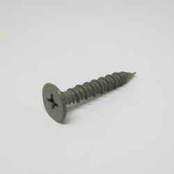 Ace No. 8 x 1-1/4 in. L Phillips Wafer Head Ceramic Steel Masonry Screws 75 pk