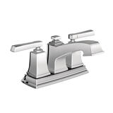 Moen Boardwalk Boardwalk Chrome Two-Handle Bathroom Faucet 4 in.