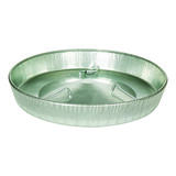 Miller 640 oz. Feeder Pan 14-1/4 in. D x 2-1/4 in. H For Poultry