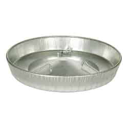 Miller 640 oz. Feeder Pan 14-1/4 in. D x 2-1/4 in. H For Poultry