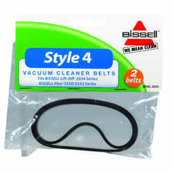 Bissell Vacuum Belt For Upright Vacuums 2 pk