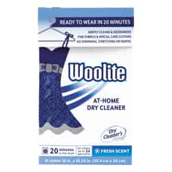 Woolite Fresh Scent Home Dry Cleaner Wipes 6 ct 1 pk