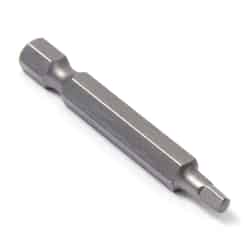 Ace #3 in. x 2 in. L Screwdriver Bit 1/4 in. 1 pc. S2 Tool Steel Quick-Change Hex Shank Square
