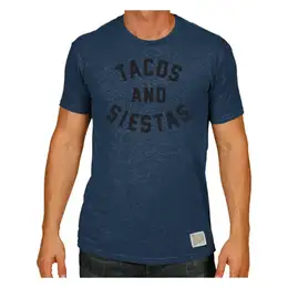 Original Retro Brand Men's Tacos And Siestas T Shirt