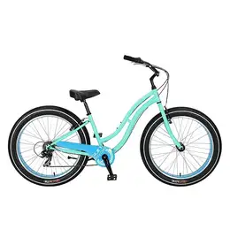 Sun Women's Baja Cruz 7 Speed Step-thru Cruiser Bike
