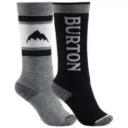 Burton Kids' Weekend Midweight Snowboard Socks 2 Pack