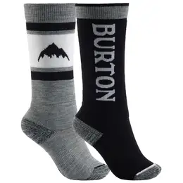 Burton Kids' Weekend Midweight Snowboard Socks 2 Pack