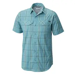 Columbia Men's Silver Ridge Lite Plaid Short Sleeve T Shirt