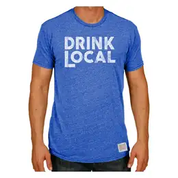 Original Retro Brand Men's Drink Local T Shirt
