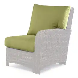 South Sea Rattan Saint Tropez Left Arm Loveseat Cushion