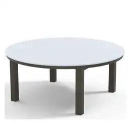 Telescope Casual 54" Round Chat Table W/ Hole and Table Legs