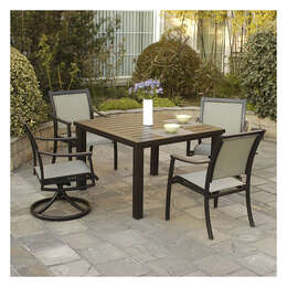 Hanamint Stratford Terra Mist 5-Piece Dining Set