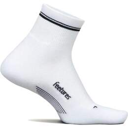 Feetures Elite Max Cushion Quarter LE Stripe Socks