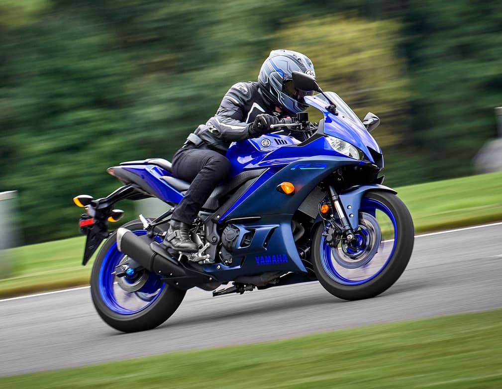 Action image of YZF-R3 2023