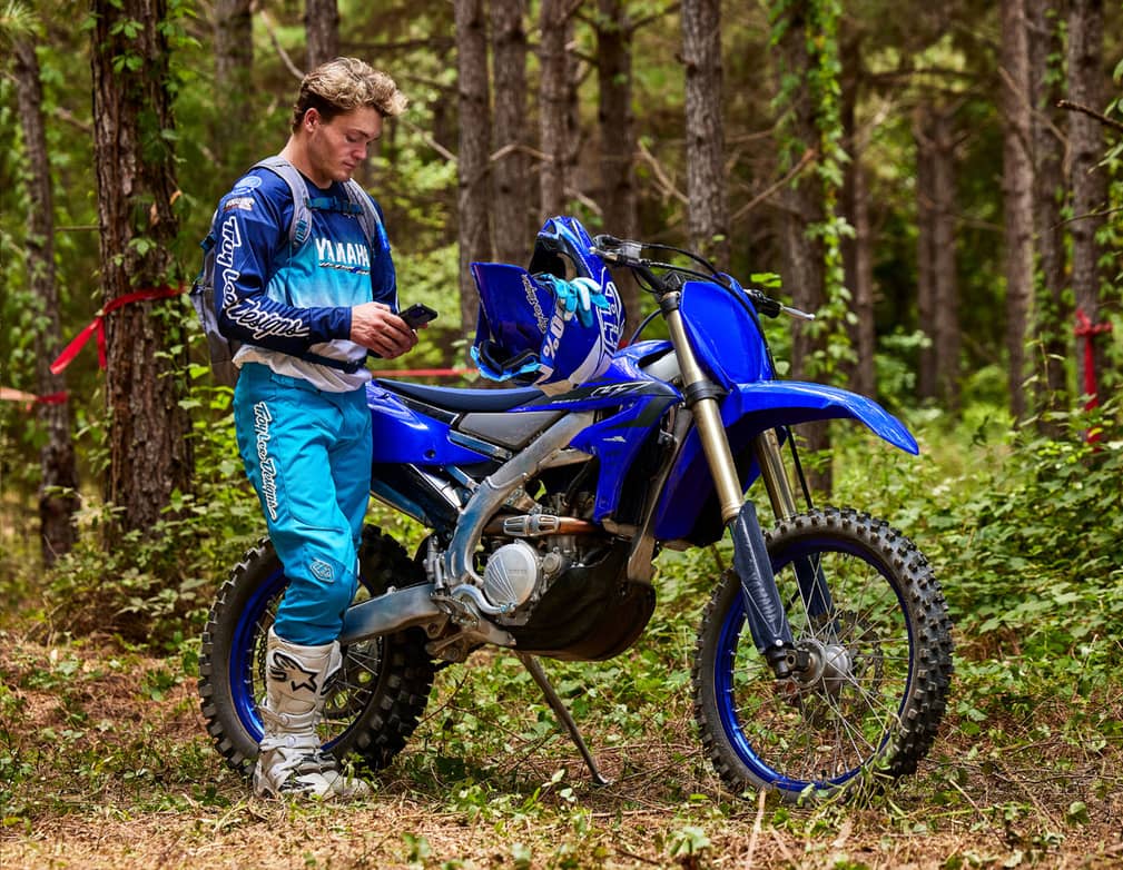 Action image of YZ250FX 2023