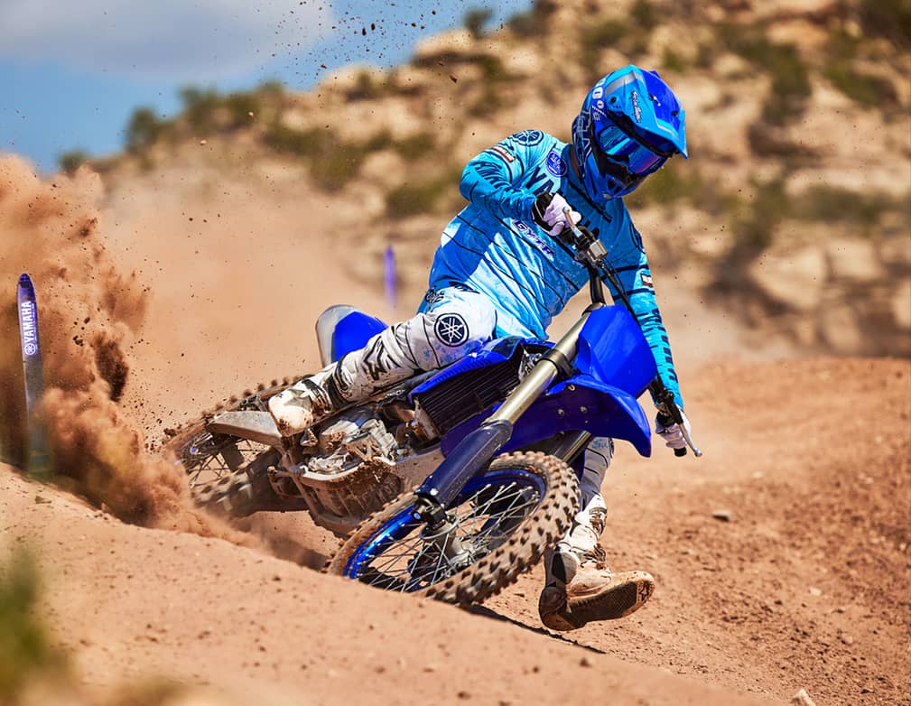 Action image of 2023 YZ450F
