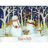 image Birch & Snowmen Christmas Cards