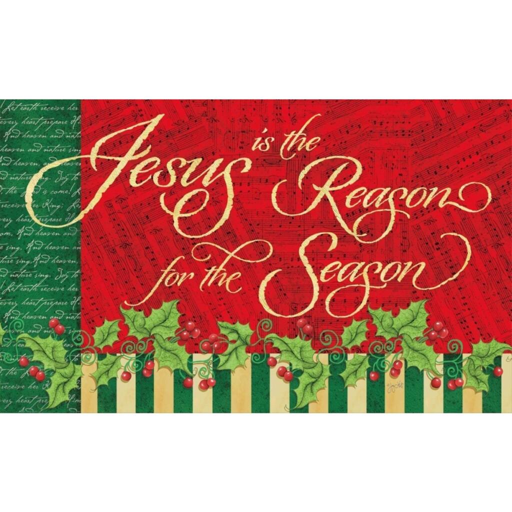 image Reason For The Season Doormat