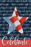 image Celebrate outdoor Flag-Mini - 12 x 18