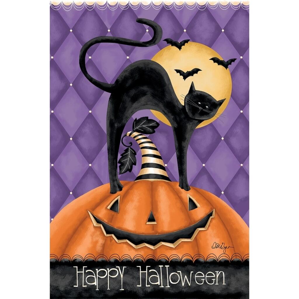 image Happy Halloween Outdoor Flag-Mini - 12 x 18