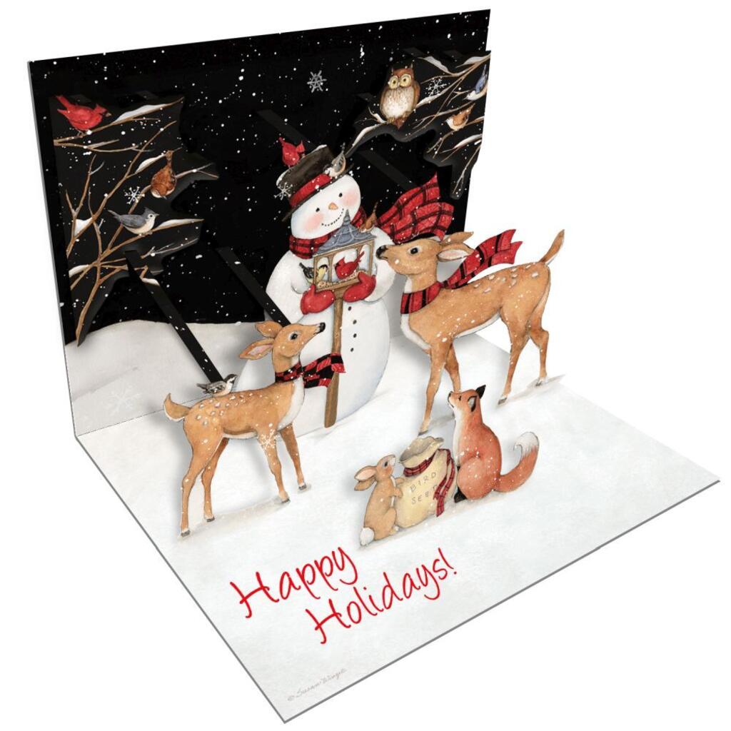 image Sam Snowman Pop-Up Christmas Cards