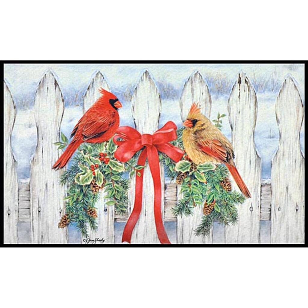 image Jane Shasky Holly Fence Doormat
