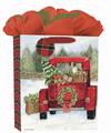 image Santa's Truck Large GoGo Gift Bag