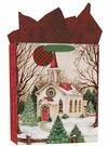 image Evergreen Christmas Large Gift Bag