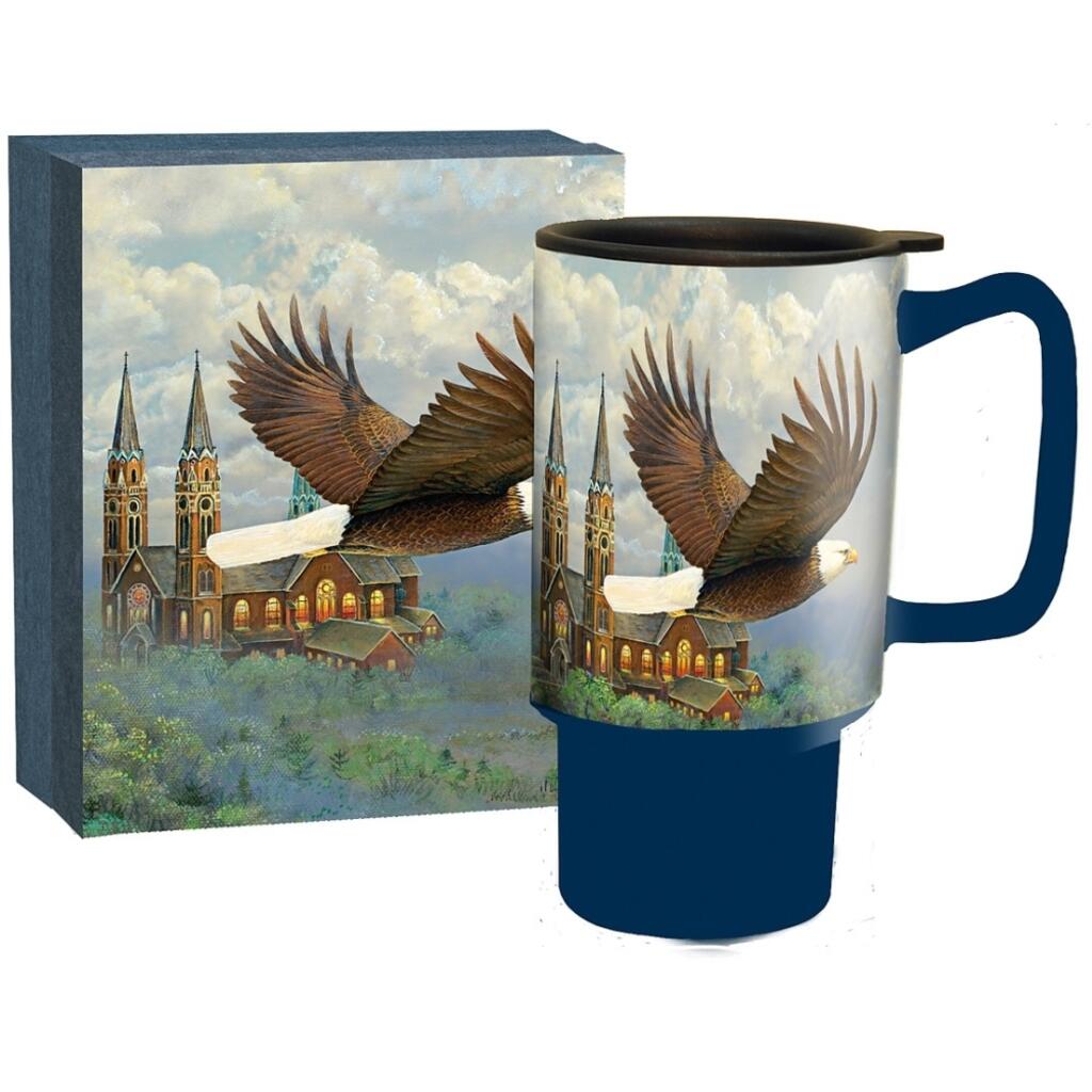image Spiritual Eagle Travel Mug