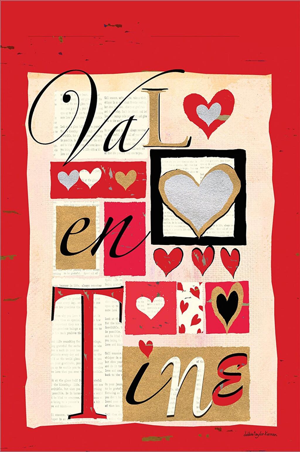 image Valentine Outdoor Flag-Mini - 12 x 18