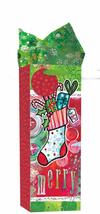image Happy Christmas Bottle Gift Bag