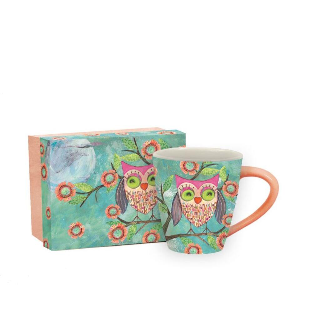 image Happy Owl Cafe Mug