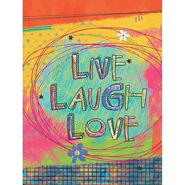 image Holli Conger Live Laugh Love Large Garden Flag