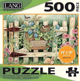 image Garden Gate 500 Piece Puzzle