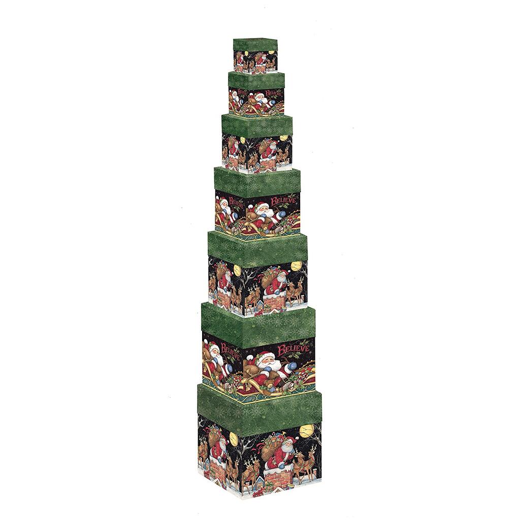 image Santa Believe Decorative Boxes