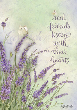 image Lavender Outdoor Flag-Large - 28 x 40