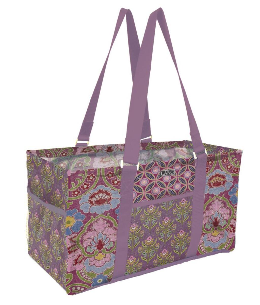 image Orchid Ikat Utility Tote