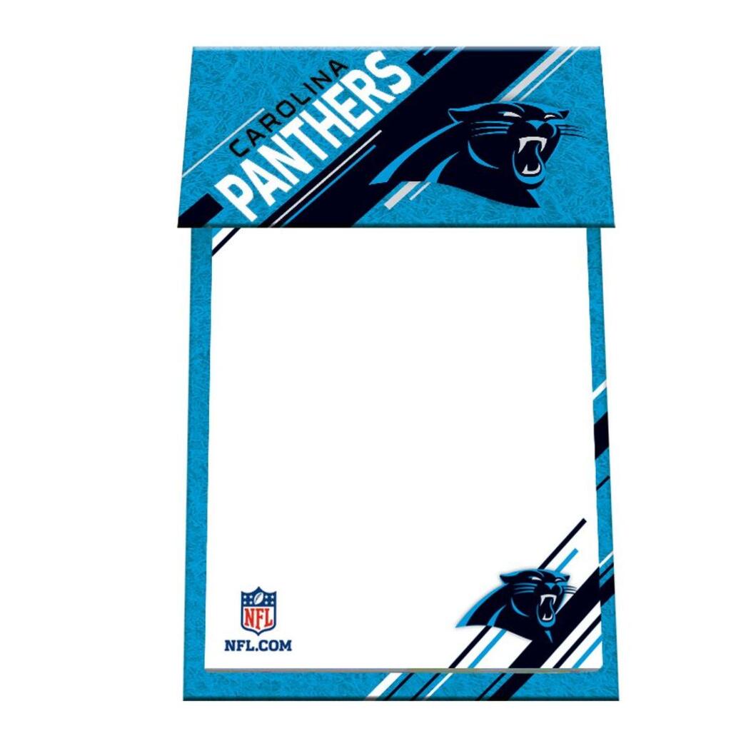 image NFL Carolina Panthers Note Pad