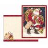 image Snowy Night Santa Christmas Cards